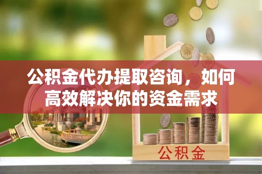 热线公积金代办提取咨询，如何高效解决你的资金需求
